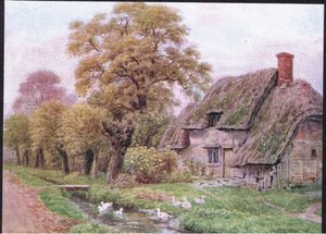 The Brook, Steventon, a The Cottages and the Village Life of Rural Englandből, amelyet a Dent & Sons Limited adott ki, 1912